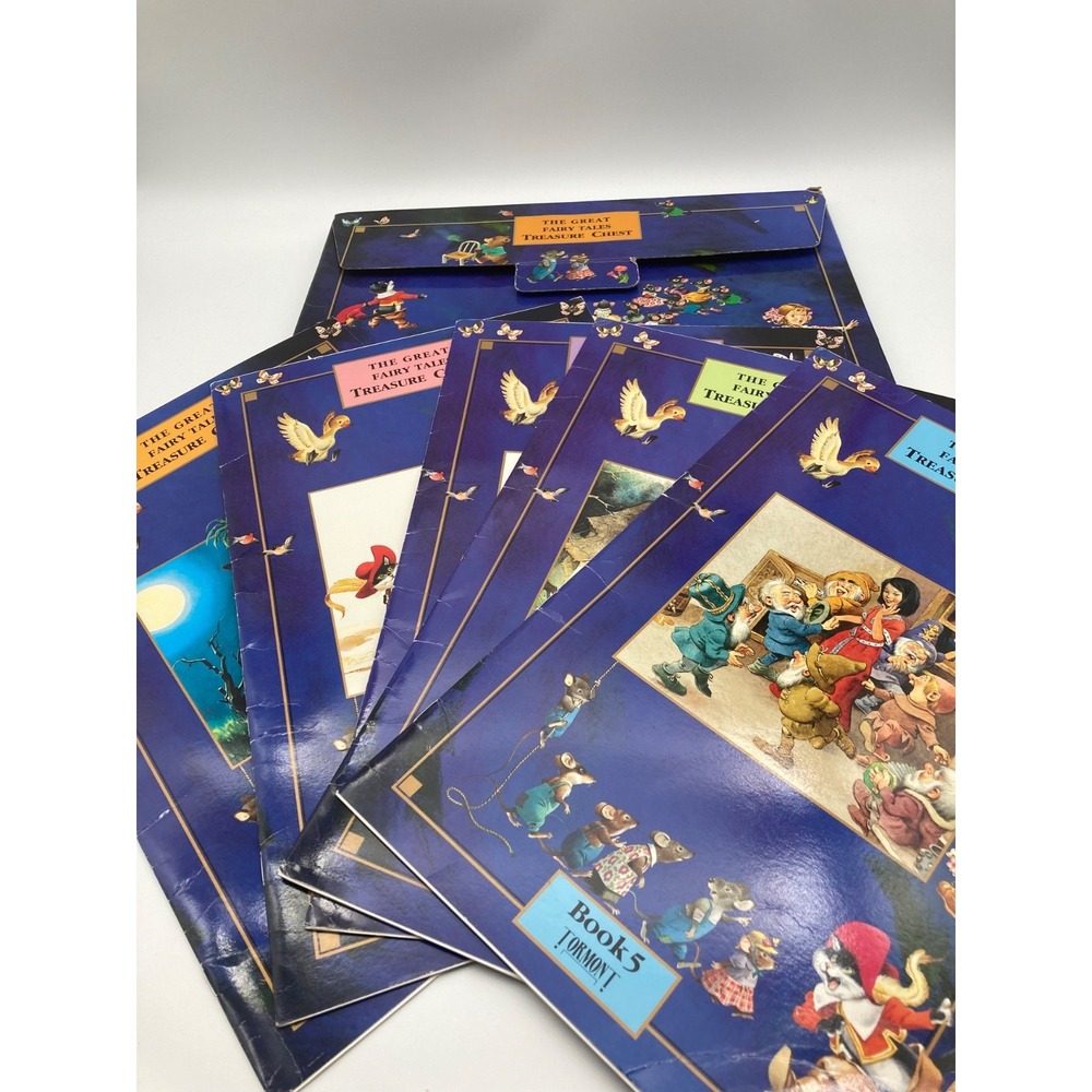 The Great Fairy Tales Treasure Chest Jumbo Book Set of 5 Softcovers Canada